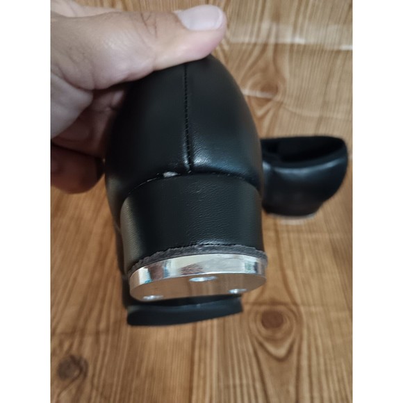 Bokimd Kids Lace Black Tap Shoes-2.5 NWOT. Left insole needs to glue.(SKU099) - Picture 4 of 7